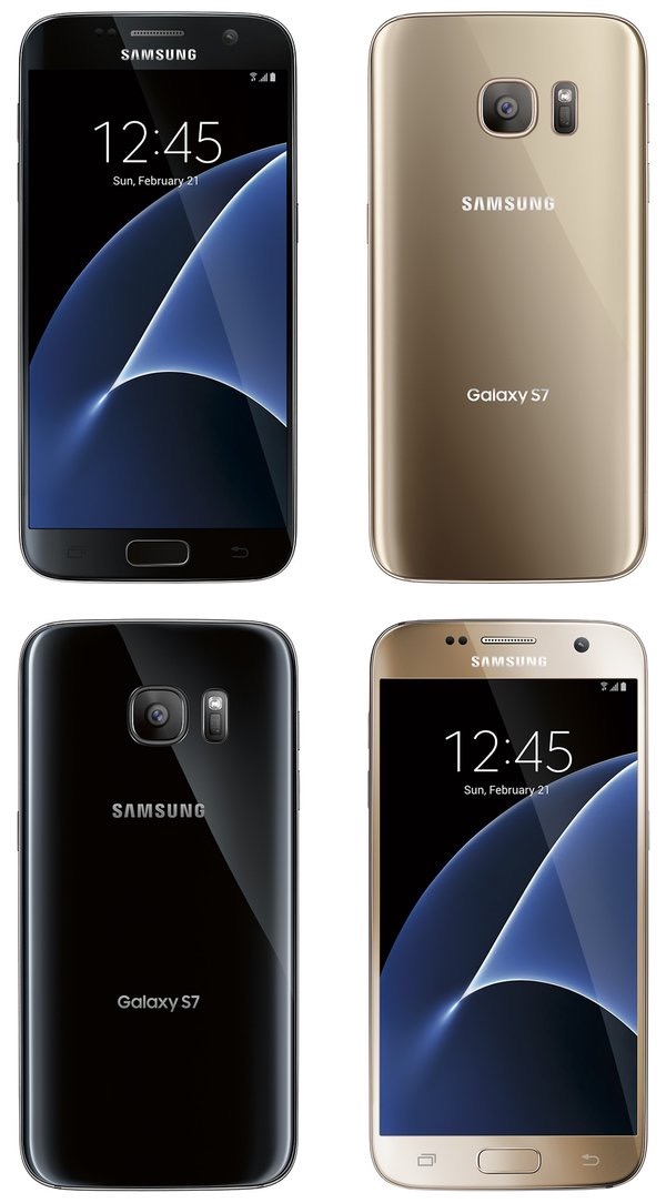 Rendus pour le Samsung Galaxy S7 Edge