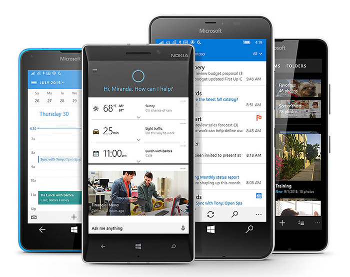 Build 2016 : Microsoft évoque peu Windows 10 Mobile, et se concentre sur le bureau
