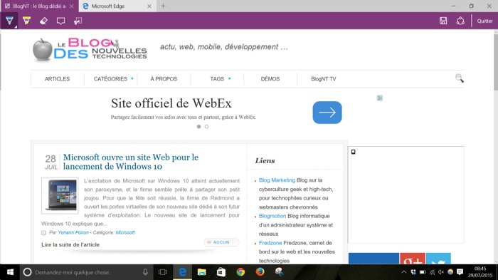 Enfin, le navigateur Microsoft Edge va obtenir le support des extensions