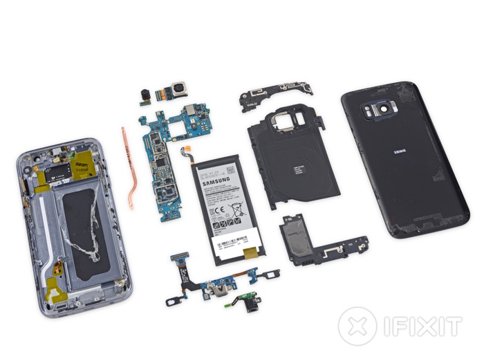 galaxy s7 incroyablement difficile a reparer selon ifixit 4