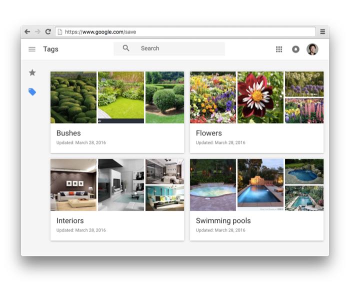 Google permet de marquer des images et les ajouter aux collections