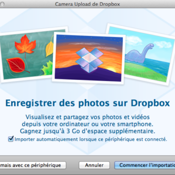 3 go de stockage de nouveau recuperable sur votre dropbox grace a lupload de photos 1