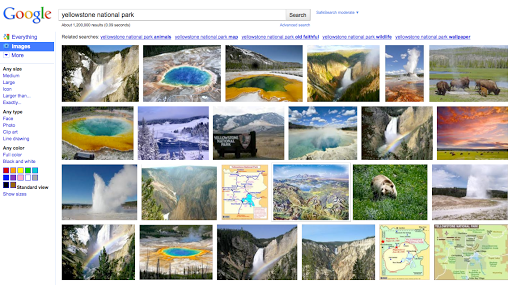 GoogleImages Yellowstone