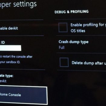 acceder aux outils de dev de la xbox one ce nest pas recommande mais possible 1