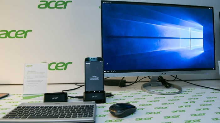 Acer Liquid Jade Primo et son dock clavier