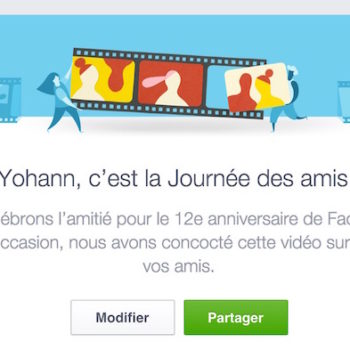 afficher video journee des amis sur facebook 1