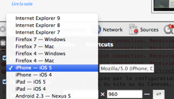 ajout dun emulateur des dispositifs mobiles dans les outils de developpement de chrome 1