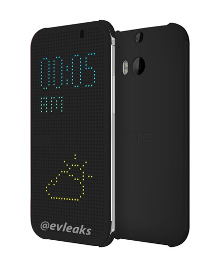 all new htc one une smart cover montre des notifications colorees 1