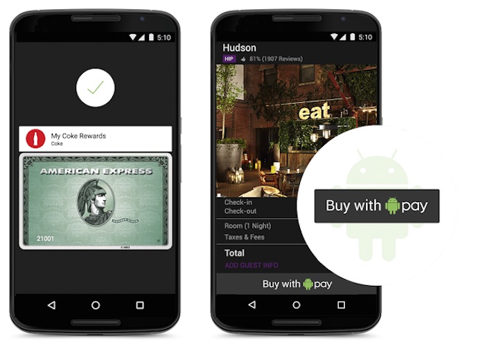 android pay fonctionnement 1