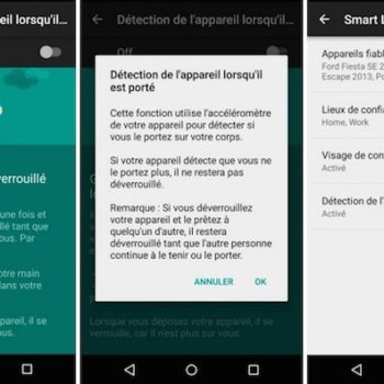 android smart lock on body detection 1