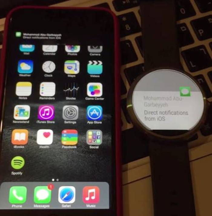android wear notifications iphone 1