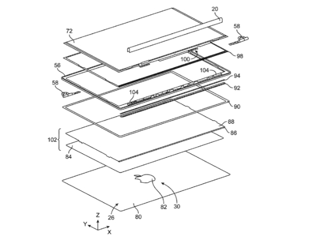 apple a recu un brevet pour un macbook a double face et energie solaire 1