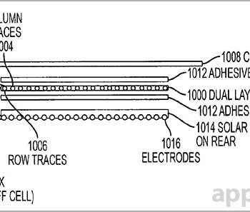 apple brevette un panneau solaire sur un ecran tactile 1