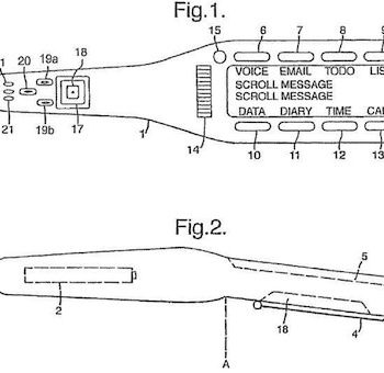 apple brevette un stylo intelligent et un iphone avec affichage enlace 1