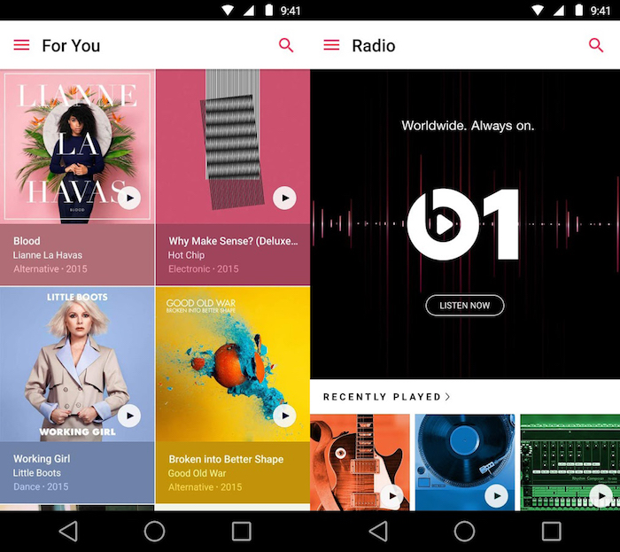 apple music sur android offre stockage musique sur carte sd 1