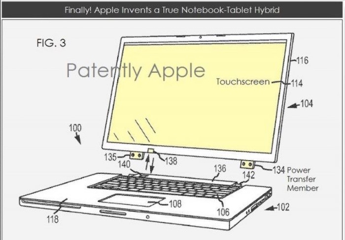 apple ne prevoit pas hybride macbook ipad 1
