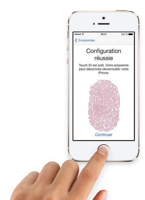 apple veut vos doigts liphone 5s inclut touch id pour la lecture dempreintes digitales 1