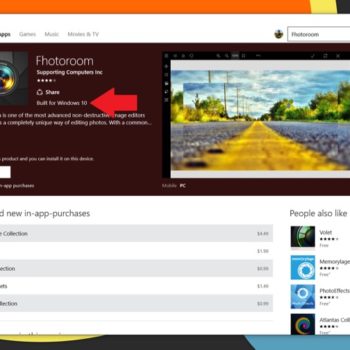 application concue pour windows 10 sur le windows store 1