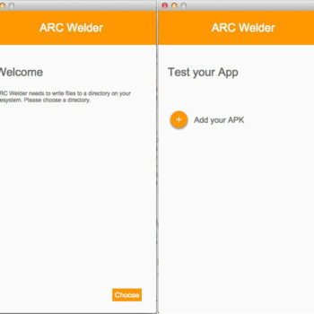 applications android partout avec arc welder chrome 1
