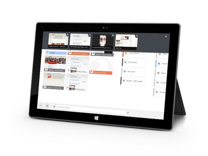 Au revoir, Internet Explorer ! Firefox pour Windows 8 tactile en bêta est arrivé