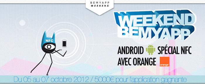 BeMyApp, le premier weekend de développement d’applications mobiles autour de la NFC