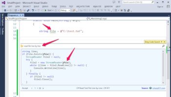 bing code search arrive au sein de visual studio 1
