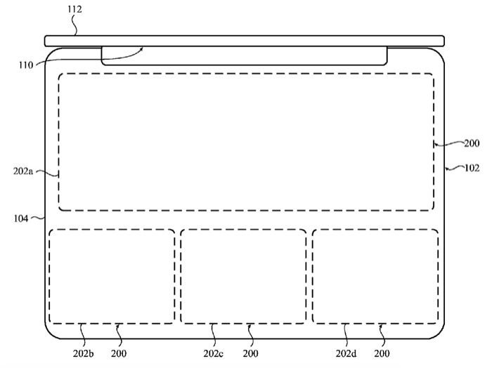 Brevet Apple : conception du clavier tactile Brevet Apple : conception du clavier tactile