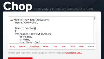 chopapp partagez et annotez votre code 2