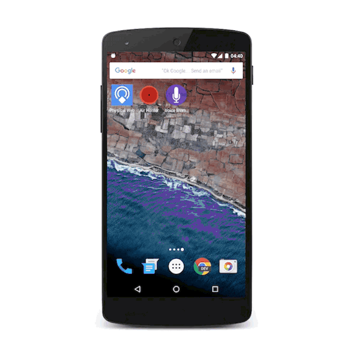 chrome 47 beta apporte les ecrans de demarrage pour les applications web 1