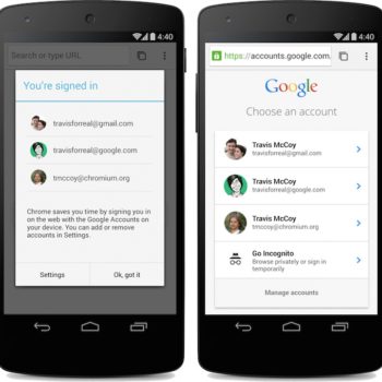 chrome pour android le design material deployee 1