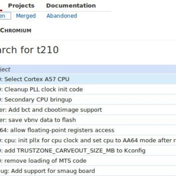 chromium os nvidia tegra x1 1