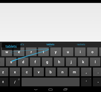 clavier google est maintenant sur le play store pour android 1