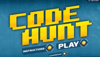code hunt un jeu pour apprendre a programmer 1