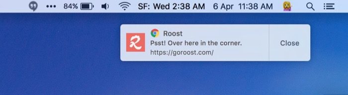 Comment activer les notifications natives Mac OS X pour Google Chrome