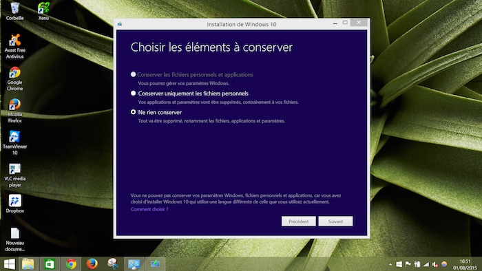 comment faire une sauvegarde de votre pc avant la mise a niveau vers windows 10 1