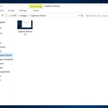 comment prendre screenshots dans windows 10 1