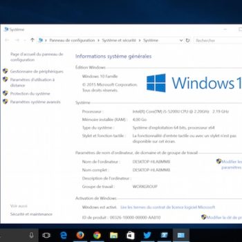 comment verifier si windows 10 est active ou non 1