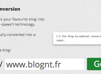 convertir un blog en podcast avec podcastomatic 1