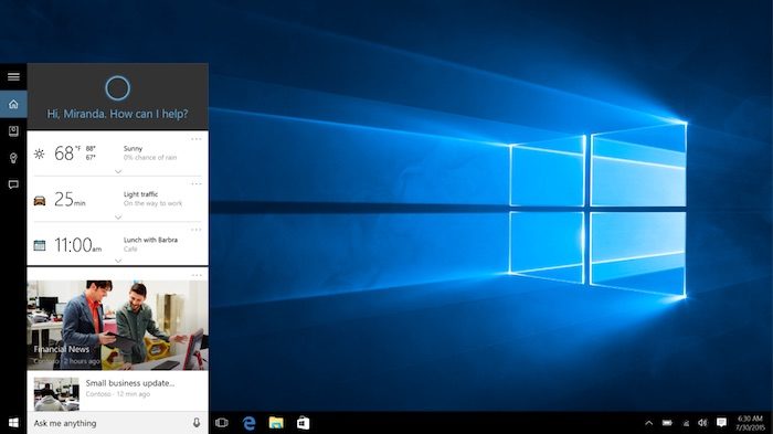 Si Cortana est plus intelligent, il cherchera pas sans Bing et Edge