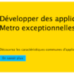 creer facilement vos applications pour windows 8 metro 1