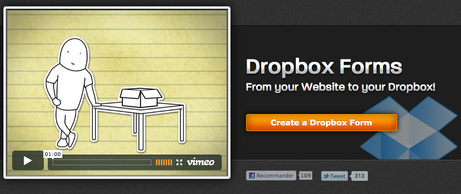 creez des formulaires web avec laide de dropbox forms 1