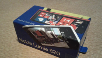 deballage du nokia lumia 820 en photos seulement 0