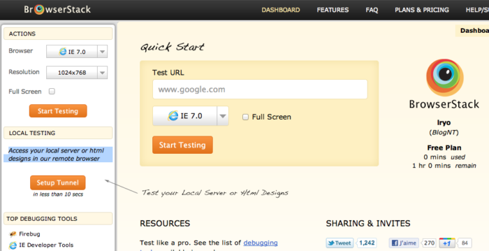 Découvrez BrowserStack.com, un outil formidable pour tester votre site Web efficacement