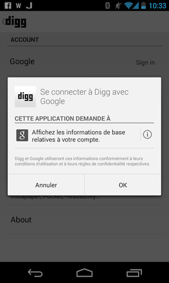 digg et de facto digg reader arrivent enfin sur android 1