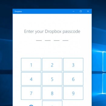 dropbox application native windows 10 1