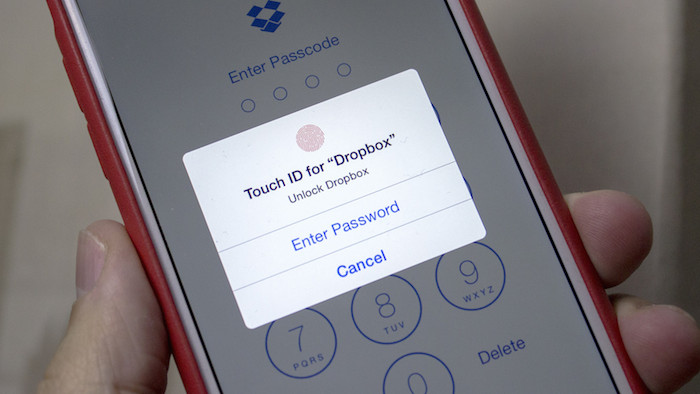 dropbox se met a jour pour liphone 6 et le 6 plus avec le support du touch id 1