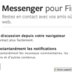 envoyer des messages facebook depuis votre navigateur cest desormais possible avec firefox 1