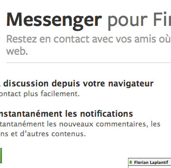envoyer des messages facebook depuis votre navigateur cest desormais possible avec firefox 1