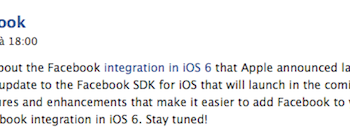 facebook affirme quil travaille sur mise a jour majeure pour son sdk pour ios 1