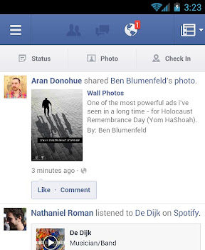 facebook en phase de test final pour une application native android 1